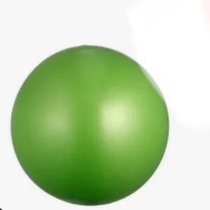 Calm anti‎ burst 65cm green exercise ball with pump new